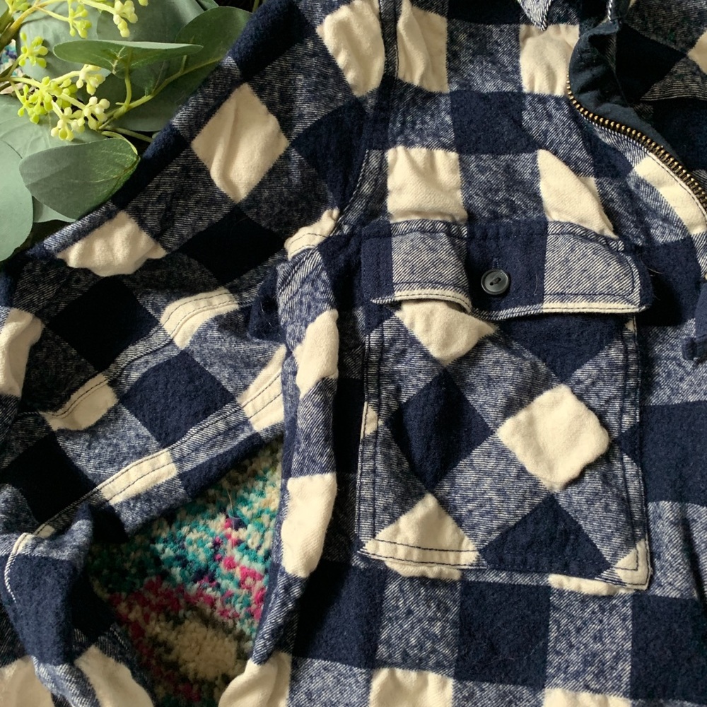 J.Crew Buffalo Check Pullover - Picture 3 of 6